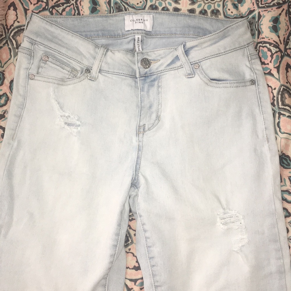 Light blue jeans